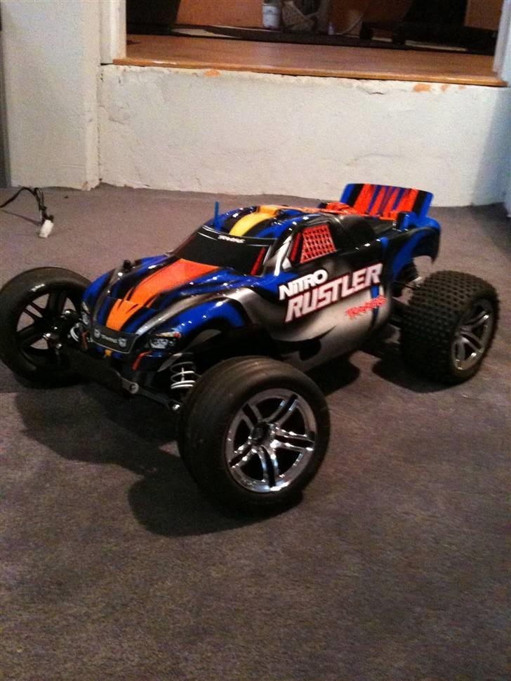 Off-Roader Traxxas Nitro Rustler billede 2
