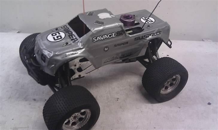 Bil Hpi Savage 25 "Gaffa Truck" billede 1