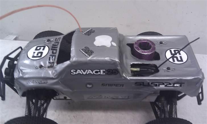 Bil Hpi Savage 25 "Gaffa Truck" billede 2