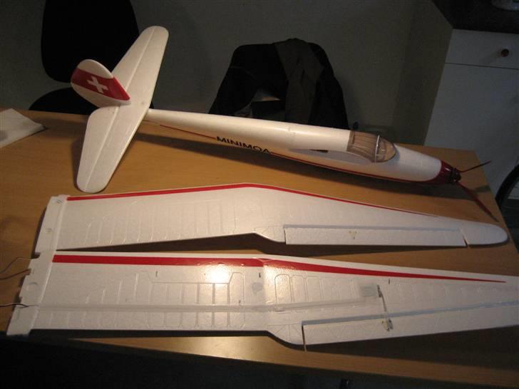 Fly Minimoa 2mtr Glider EPO R.I.P. billede 3