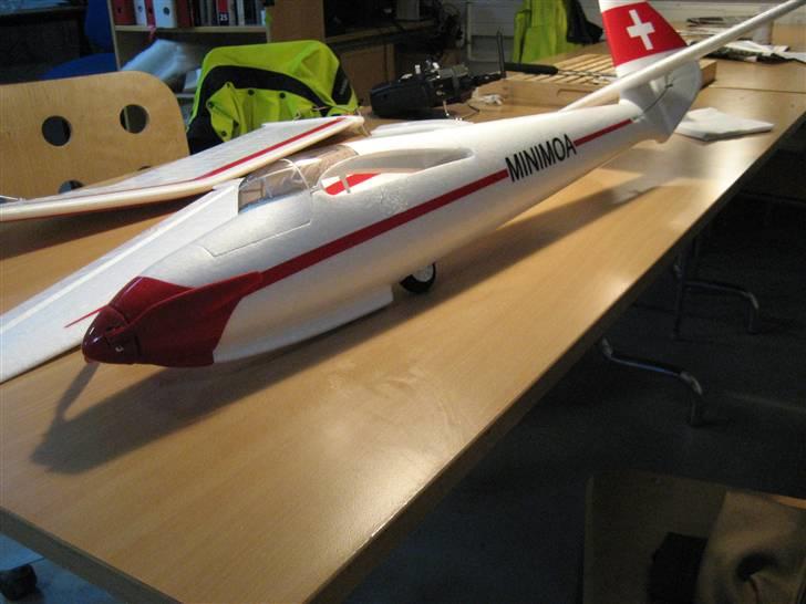 Fly Minimoa 2mtr Glider EPO R.I.P. billede 6