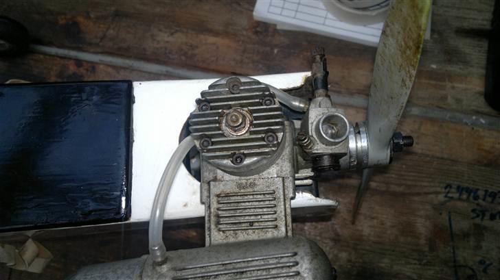 Fly trainer Graupner Afgået ved styrt - maskinen billede 9