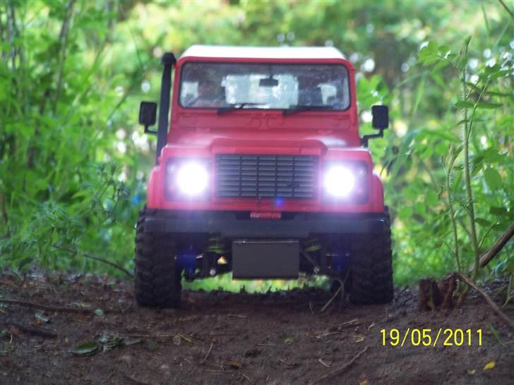 Off-Roader 90 Land Rover Defender - den har også lys.... billede 6