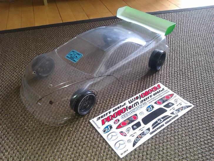 Bil Tamiya TA-05 - Ny Mazda 6 karosse og drift hjul billede 7