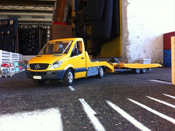 Bil | Mercedes Sprinter autotransport billede 1