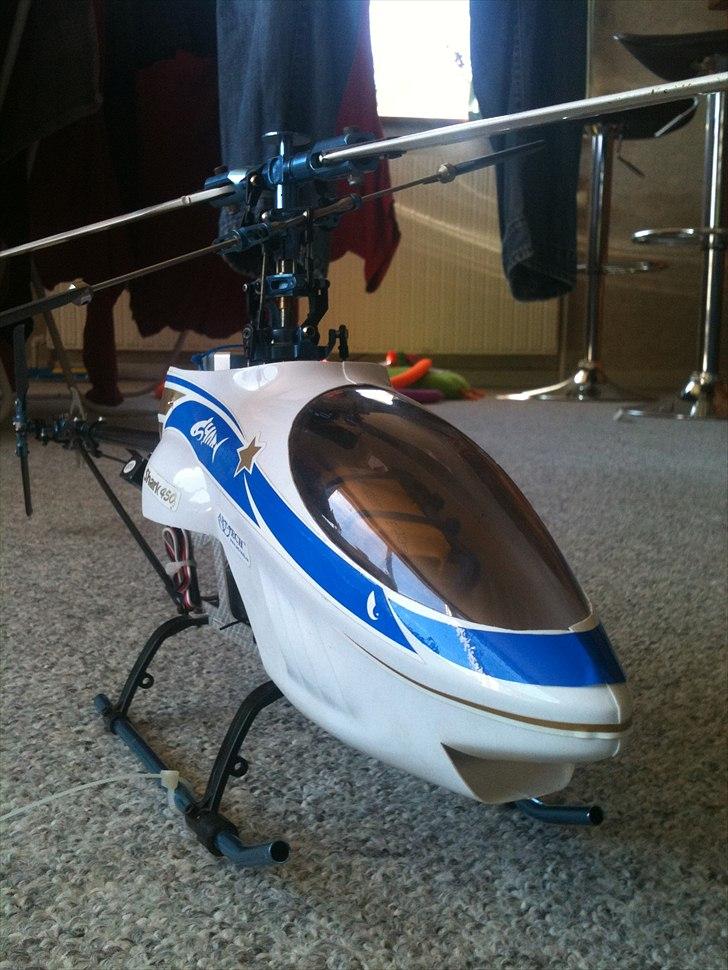 Helikopter shark 450 3D billede 1