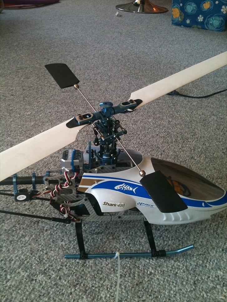 Helikopter shark 450 3D billede 2