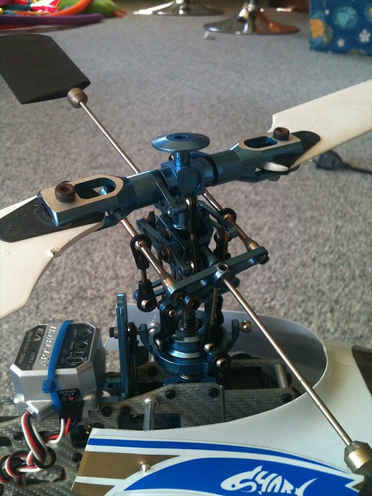 Helikopter shark 450 3D billede 3