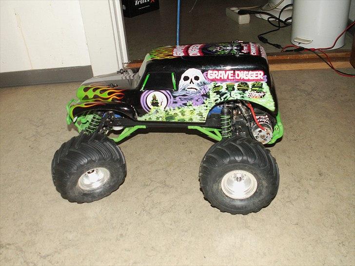 Off-Roader Traxxas Monster Jam: Grave Digger billede 2