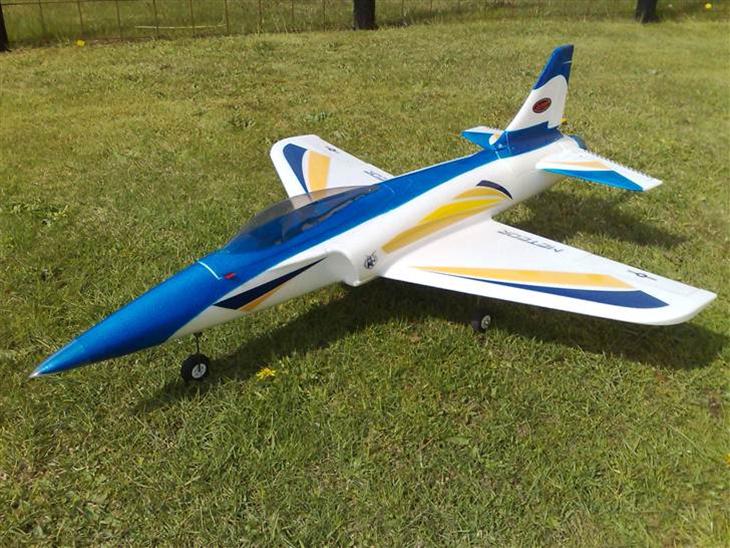 Fly Meteor Jet 70mm EDF   - Færdig samlet billede 1