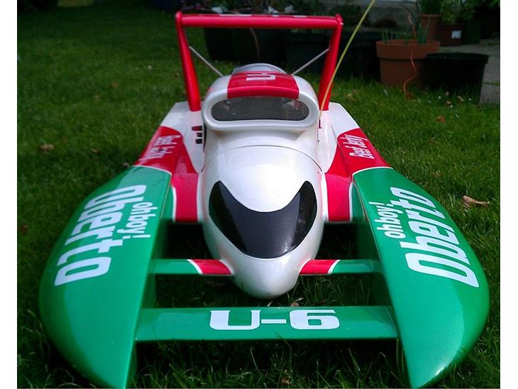 Båd XTreme Hobby XHB-450 26cc - Ser den ikke fræk ud ? billede 1