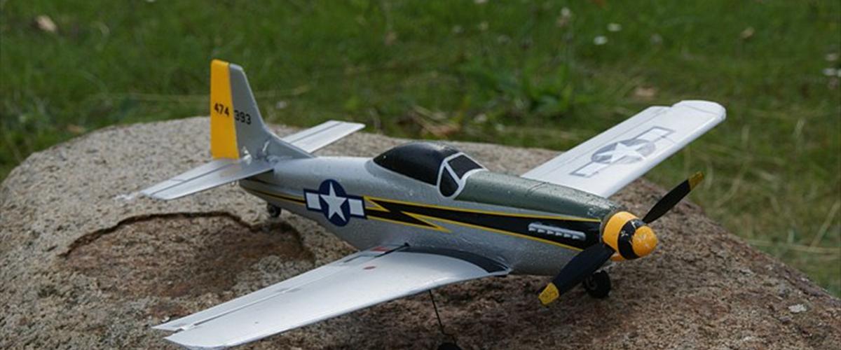 Fly Parkzone Ultra Micro P51D Mustang 2011 Mit første 