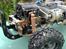 Off-Roader Tamiya Hilux Highlift (Junkyard Dog) - venstre fordæmper og rust+mudder