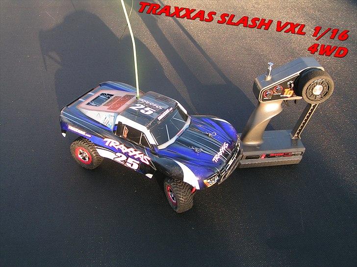 Bil TRAXXAS SLASH VXL 4WD 1/16 billede 2