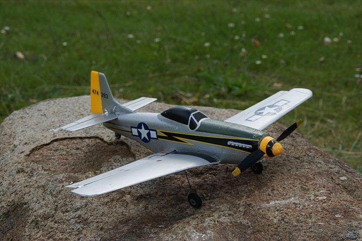 Fly Parkzone Ultra Micro P-51D Mustang - Min dejlige lille flyver :) billede 1