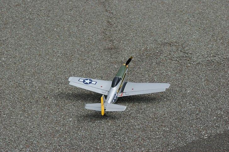 Fly Parkzone Ultra Micro P-51D Mustang billede 3