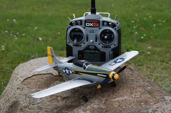 Fly Parkzone Ultra Micro P-51D Mustang - P-51D + DX6i = Et godt køb! billede 7