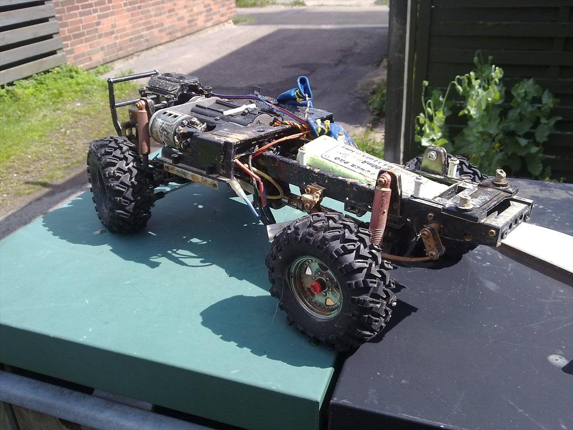 Off-Roader Tamiya Hilux Highlift (Junkyard Dog) - ballade mageren nøgen billede 7