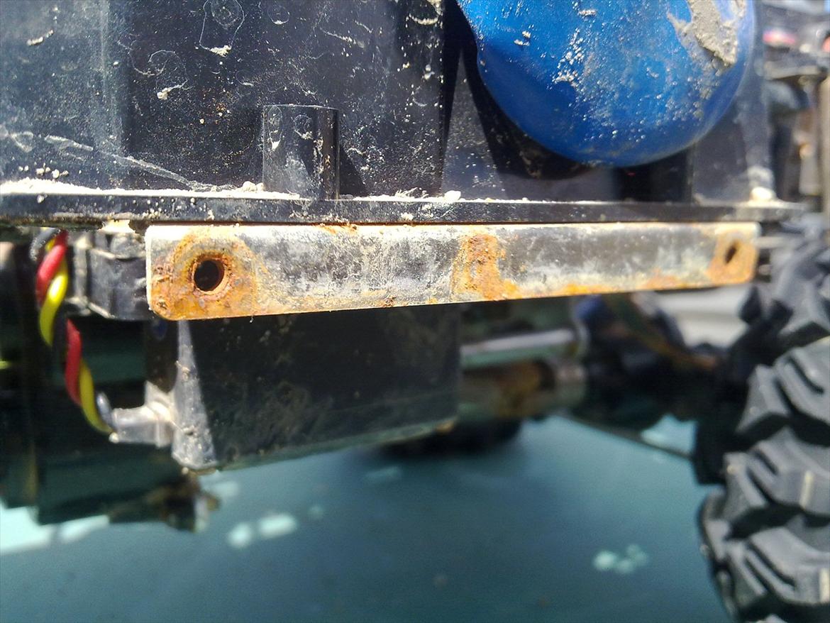 Off-Roader Tamiya Hilux Highlift (Junkyard Dog) - rust billede 17