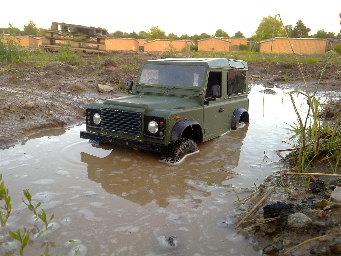 Off-Roader Land Rover Defender 90 - mudder billede 3