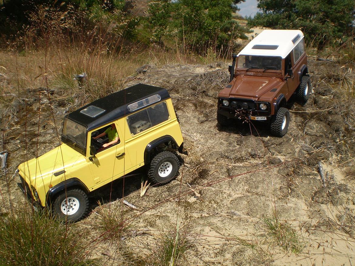 Off-Roader SCX10 Land Rover Defender - I selskab med Jesper's fine Defender.
10/7-11 billede 4