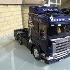 Lastbiler Scania R620 6X4 Tamiya