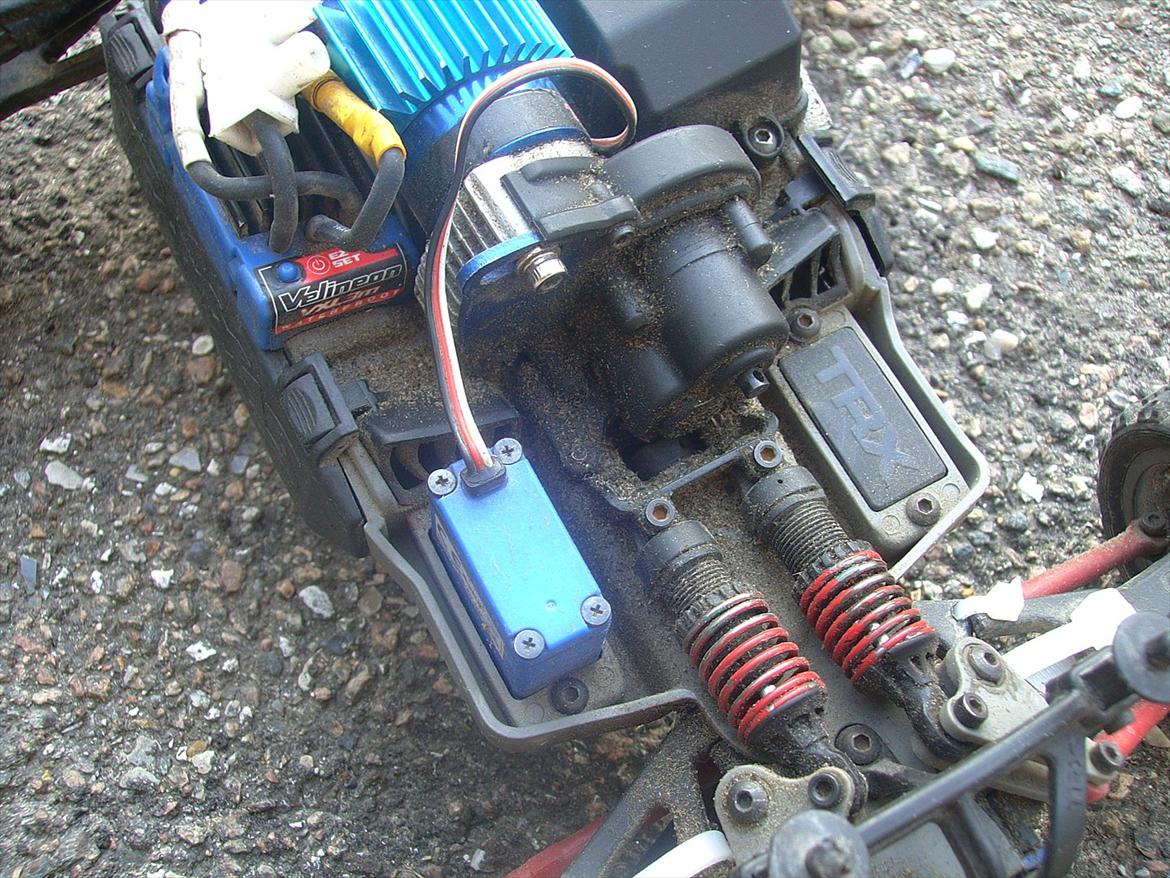 Off-Roader Traxxas Mini E-revo VXL. Basher! Byttet. billede 7