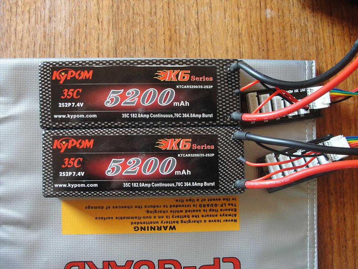 Off-Roader Hpi Savage Flux 2350 - 2 stk. Kypom 5200mAh 35c 2s 7,4v billede 10