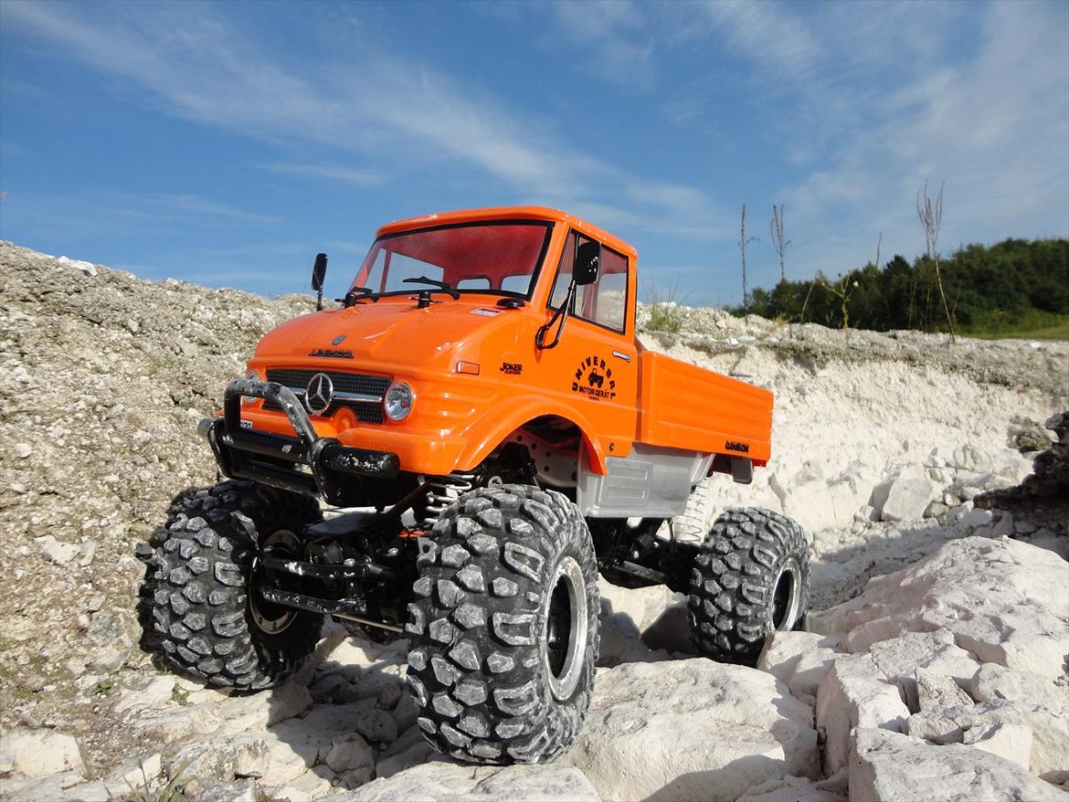 Off-Roader Tamiya CR-01 Unimog billede 1