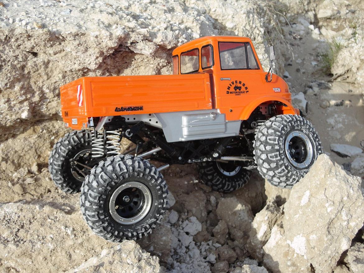 Off-Roader Tamiya CR-01 Unimog billede 2