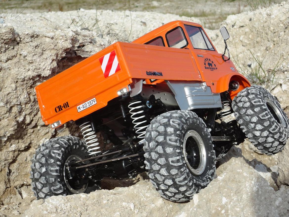 Off-Roader Tamiya CR-01 Unimog billede 3