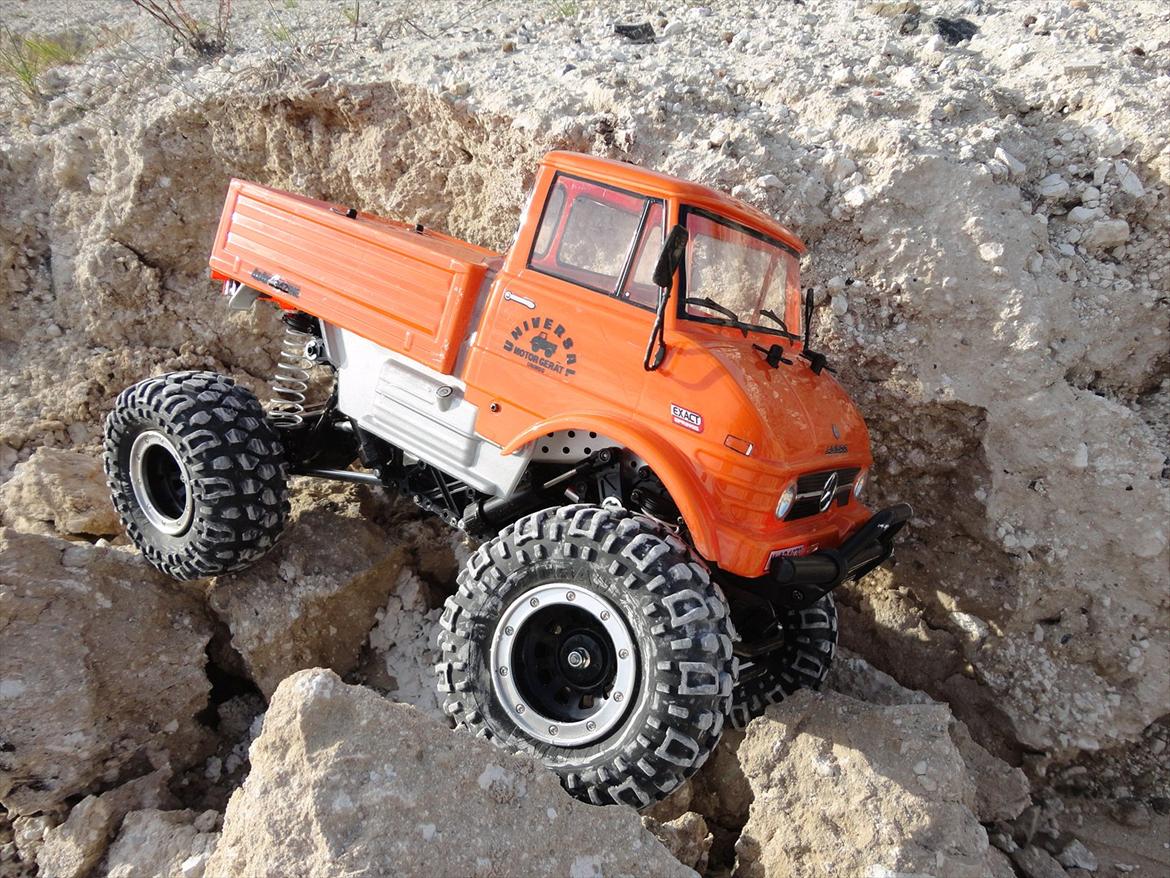 Off-Roader Tamiya CR-01 Unimog billede 5