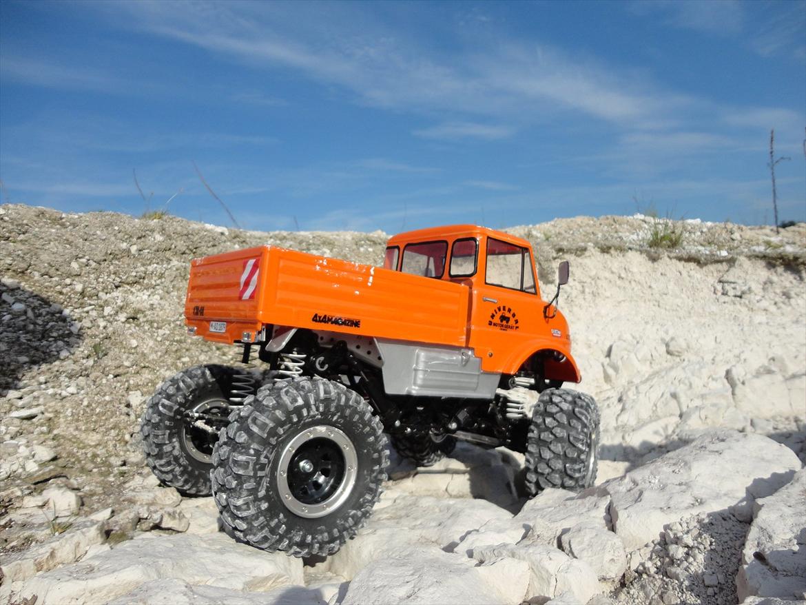 Off-Roader Tamiya CR-01 Unimog billede 9