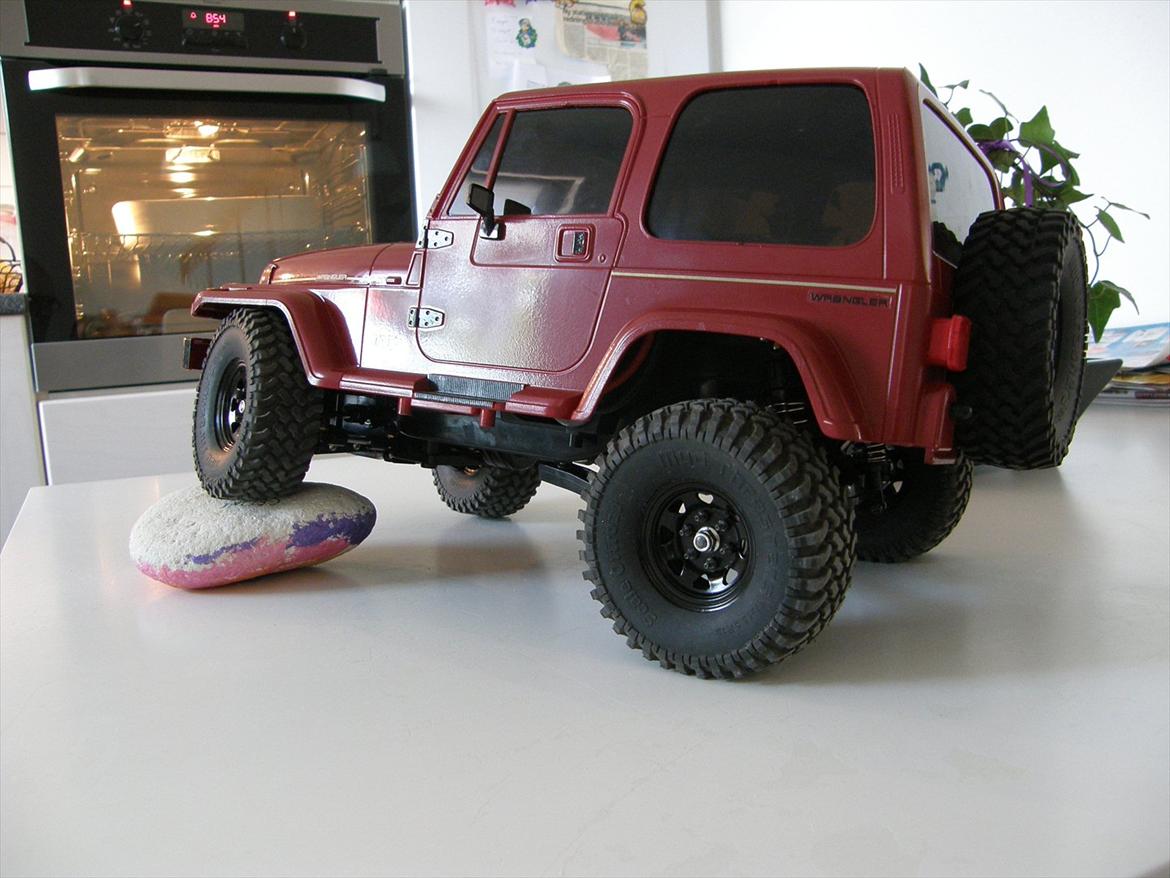 Off-Roader Jeep Wrangler (YJ) CC01 4WD  - Som den ser ud nu med de nye ting billede 3