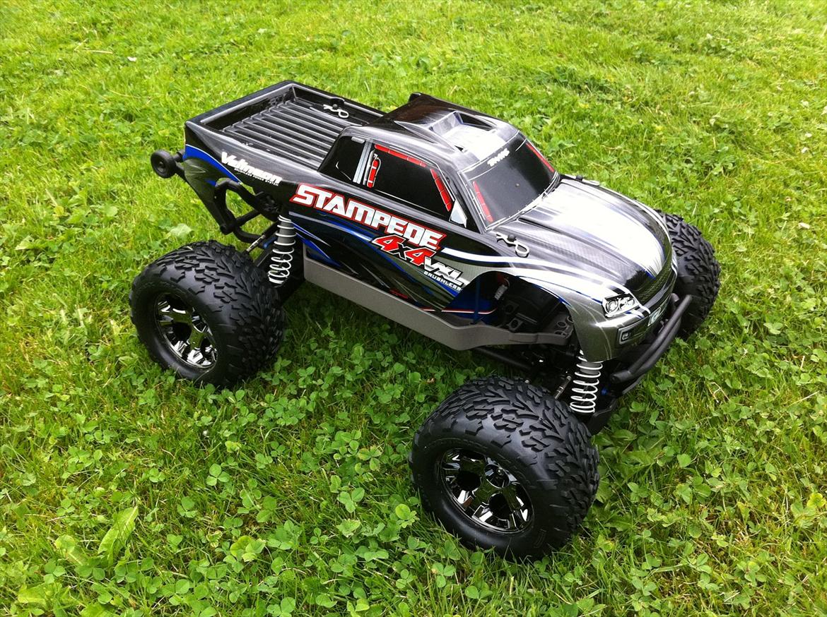 Off-Roader Traxxas Stampede 4X4 VXL - Standard, under 24 timer efter modtagelse, og første chance for at komme ud af trille. billede 7