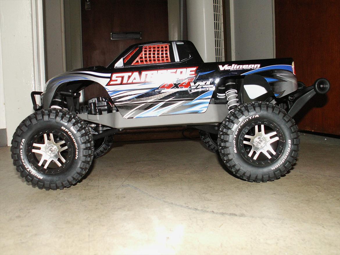 Off-Roader Traxxas Stampede 4X4 VXL - Uden Body Mounts, med Short Course hjul billede 13