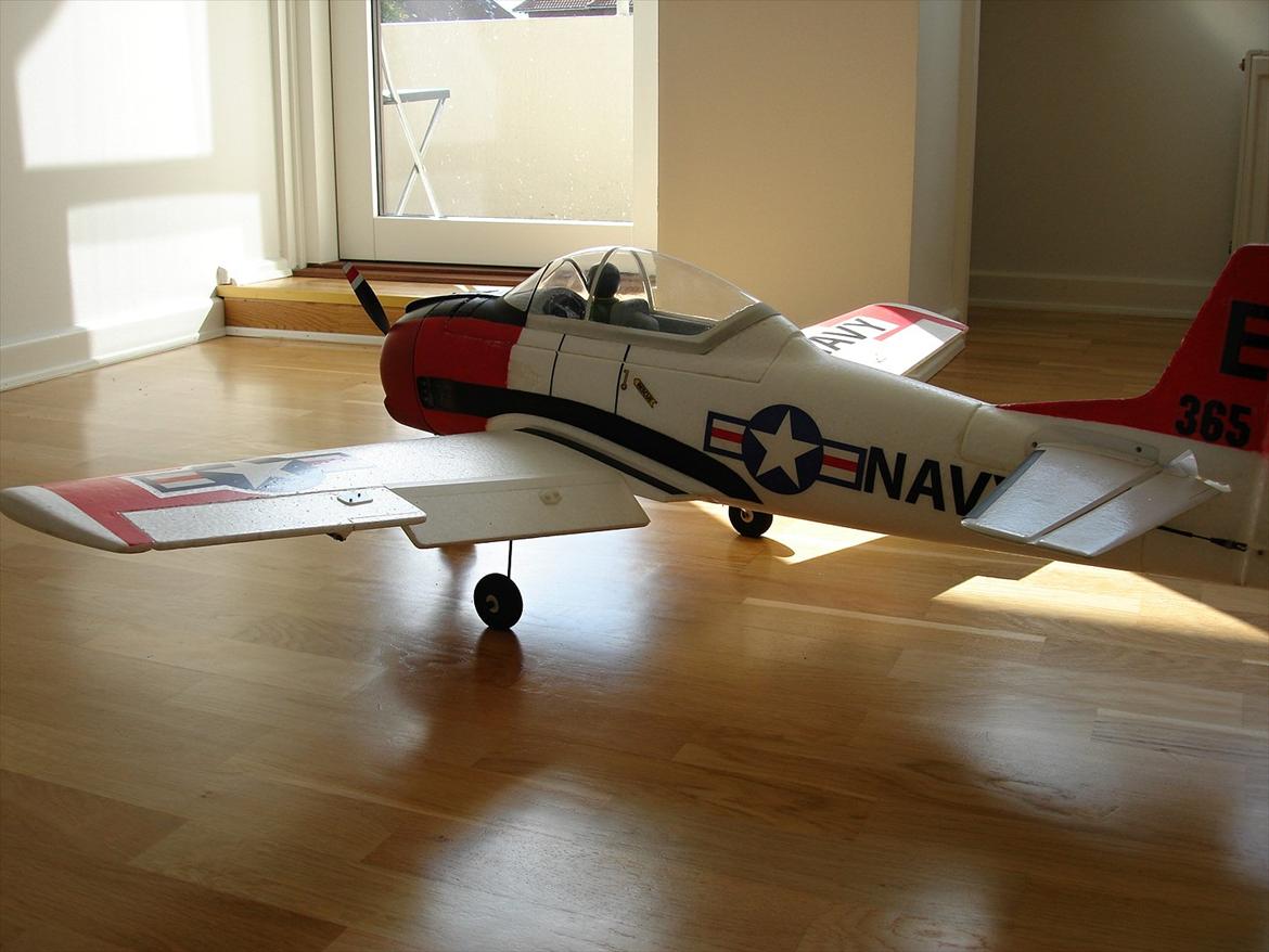 Fly T-28 Trojan, Parkzone  billede 3