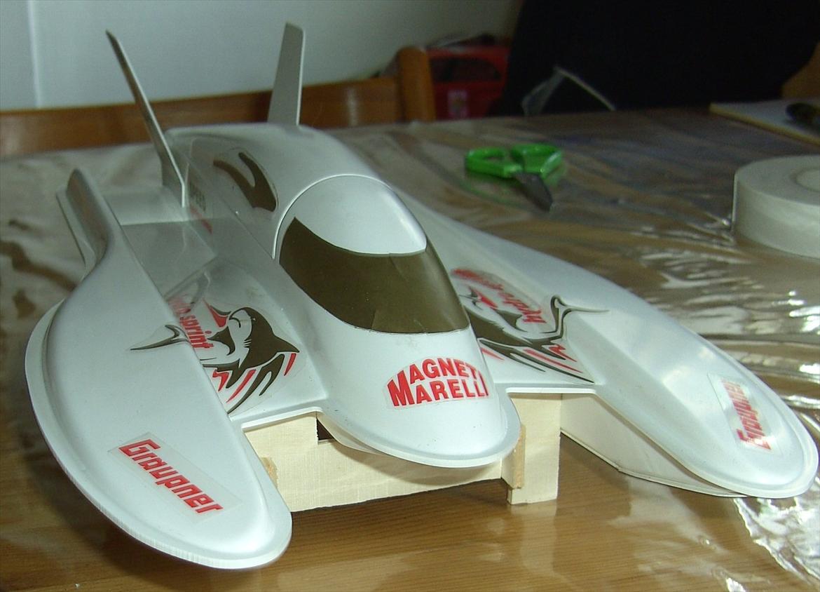 Båd Graupner hydro plane. - der er en video med den, på min bruger.  billede 3