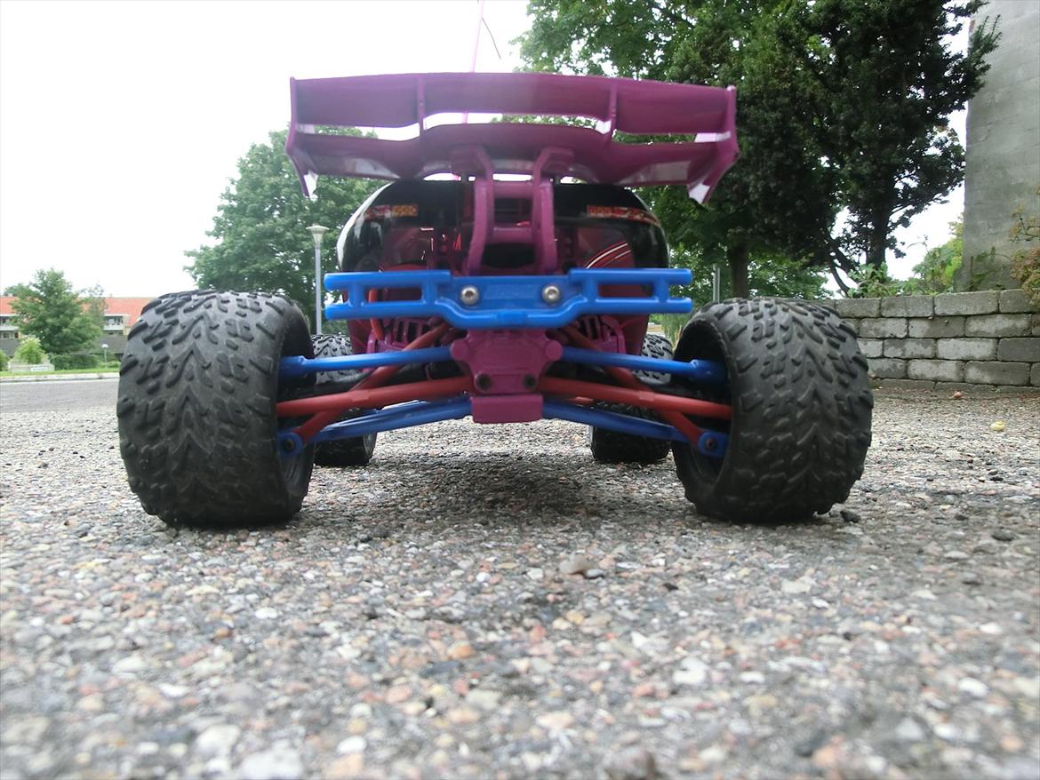 Off-Roader Traxxas Mini E-revo VXL Pink Spec. Byttet. billede 3