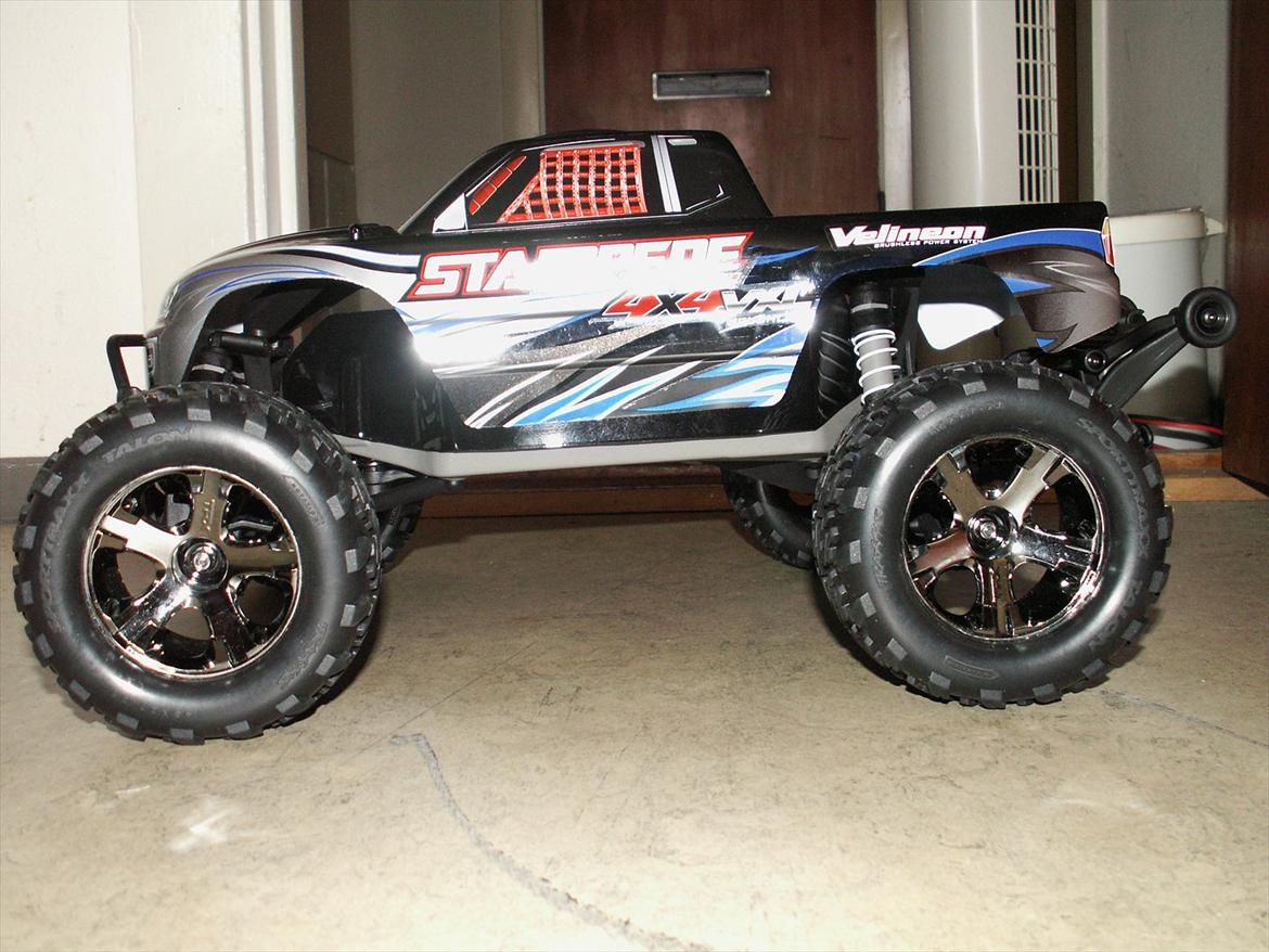 Off-Roader Traxxas Stampede 4X4 VXL - JConcepts Stampede 4x4 Lowered Body Mount Kit installeret billede 16