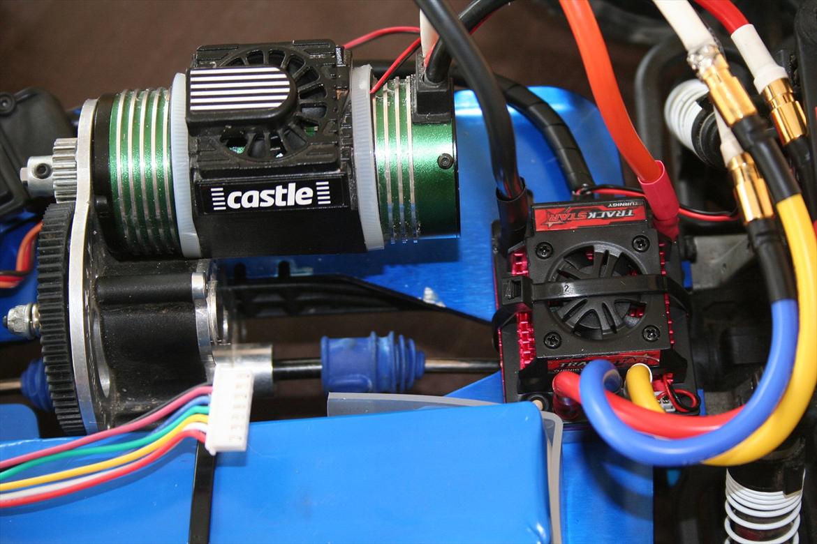 Off-Roader ET-Maxx [recycled] - CC 1520+blower, trackstar ESC og G1 single speed gearkasse billede 5