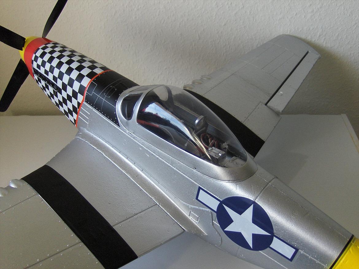 Fly P-51 Mustang - Hobbyking billede 3