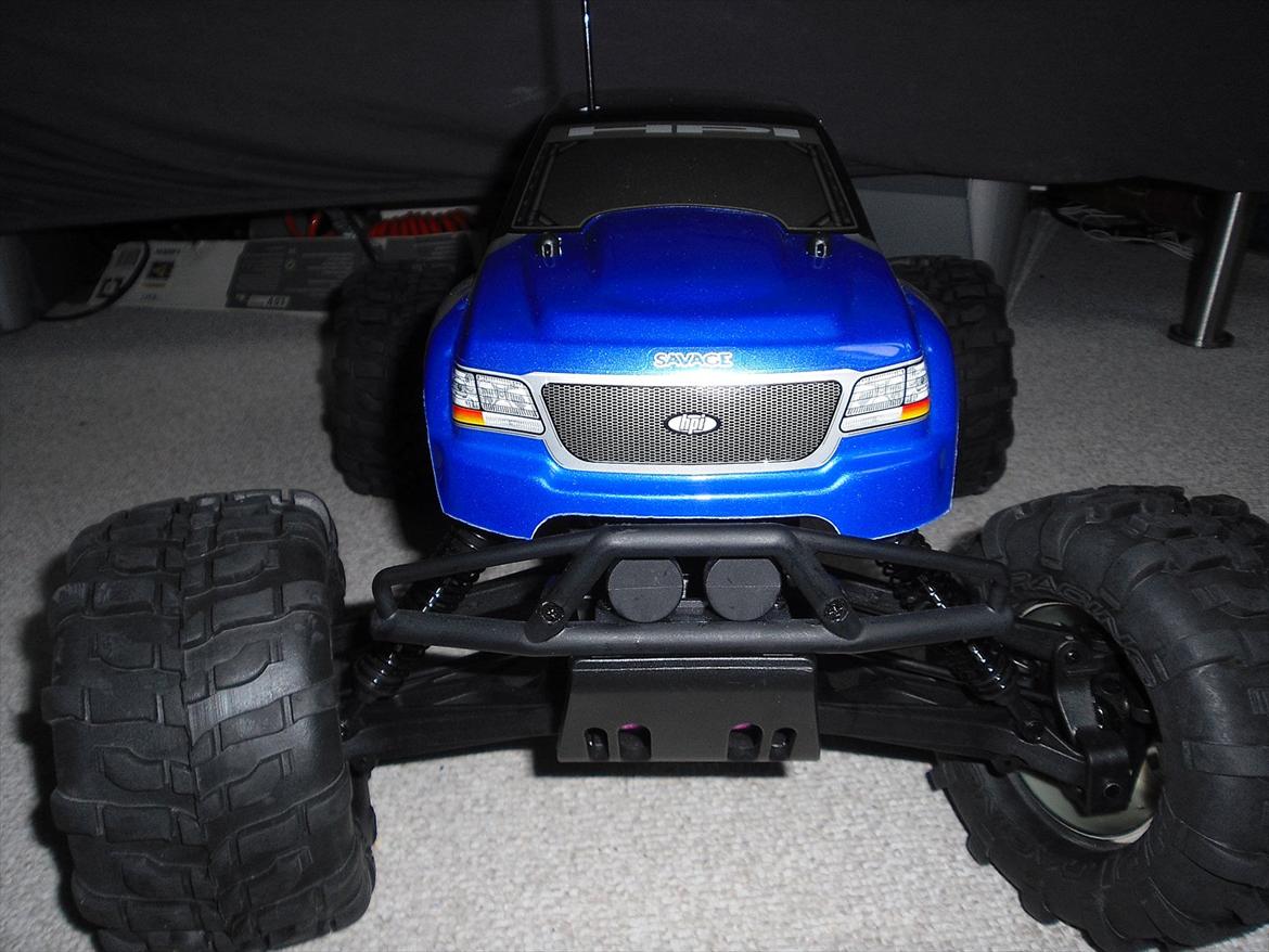 Truck hpi savage 3,5/4,6 monster truck med 3 gear og bak billede 1