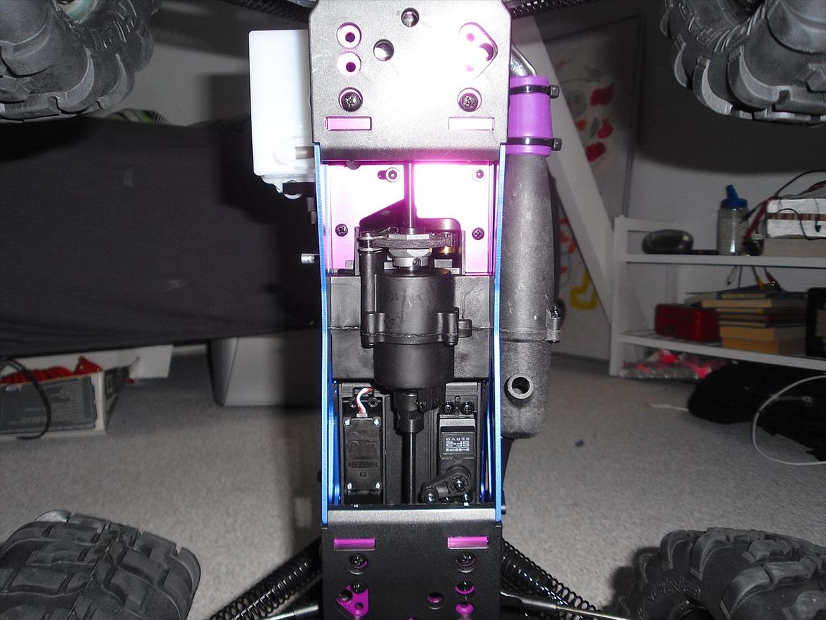 Truck hpi savage 3,5/4,6 monster truck med 3 gear og bak billede 4