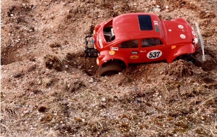 Buggy Sand Scorcher Tamiya - Ja , man kan også køre fast , selv i en buggy !!! billede 3