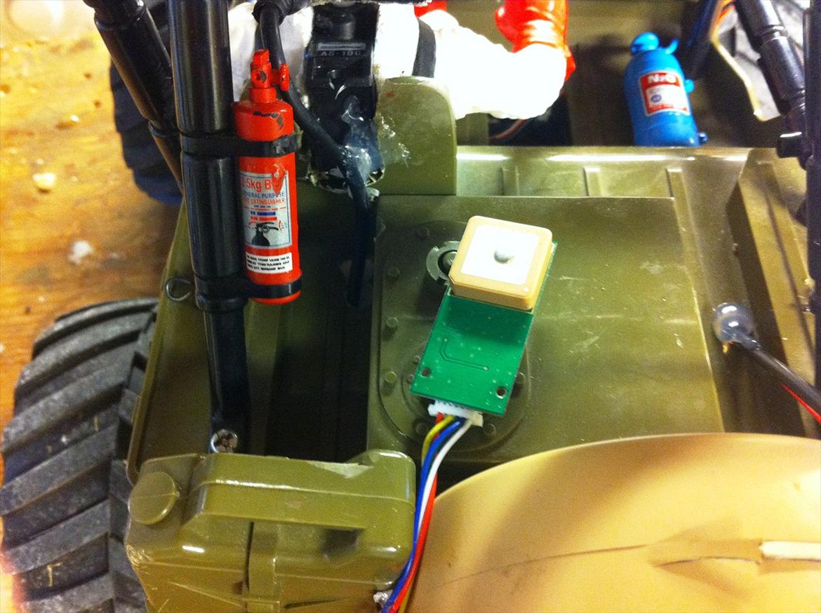 Off-Roader Wild willy 2 - GPS modtager billede 9