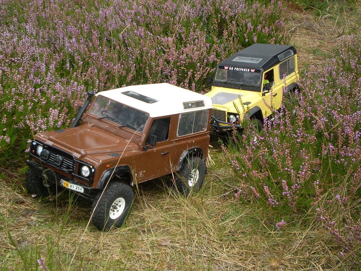 Off-Roader SCX10 Land Rover Defender - 2/9-11 Fra Grene Sande - Sammen med Flossi's Defender billede 18
