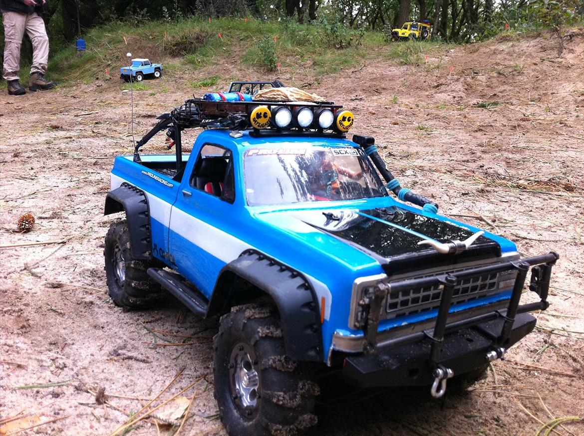 Off-Roader Axial scx10 chevrolet k10 pickup  billede 9