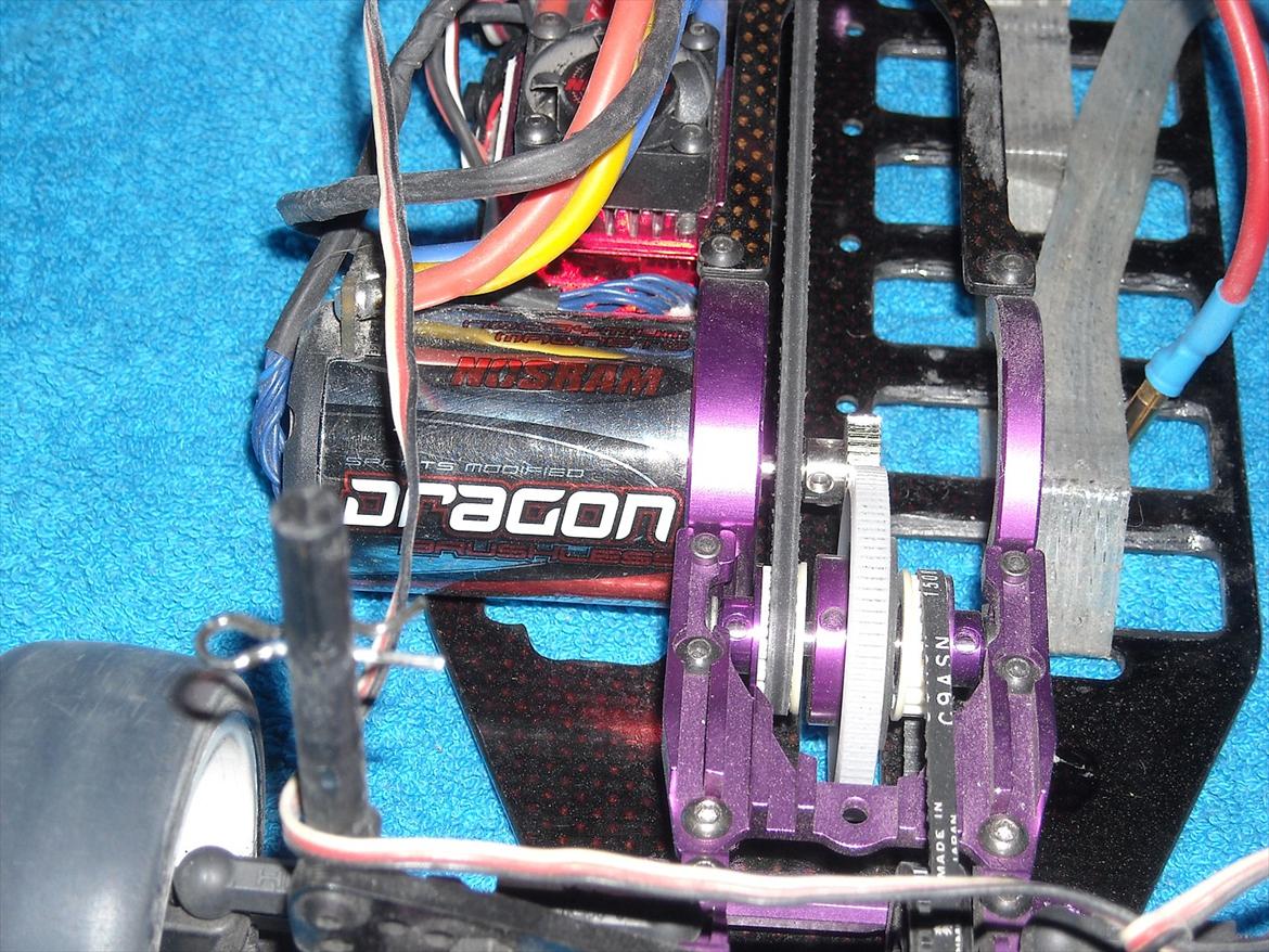 Bil Hot Bodies cyclone ohara edition - Nosram Dragon motor. billede 7