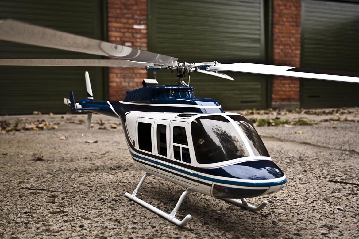 Helikopter ALign -rex 700E 3G - Century Bell 206 Long Ranger billede 1